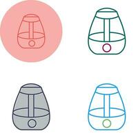 icono de vector de humidificador