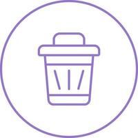 Trash Vector Icon