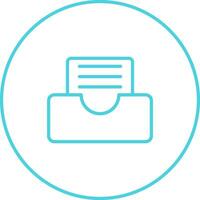 Outbox Tray Vector Icon