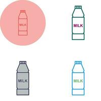 Milk Bottle Vector Icon