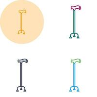 Walking Stick Vector Icon