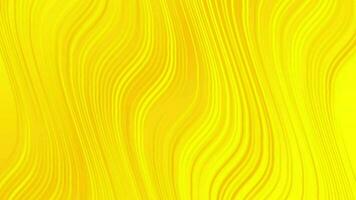Luxury shiny gold texture with stripes. Yellow waves shine motion animated looping background video