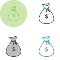 Money Bag Vector Icon