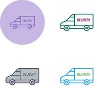 Delivery Car Vector Icon