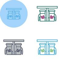 Eco friendly Petrol Pump Vector Icon