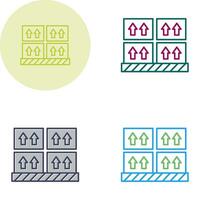 Boxes Vector Icon