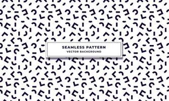 Seamless abstract geometric pattern background. High quality black and white background for textile or poster vector