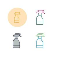 Cleaning Spray Vector Icon