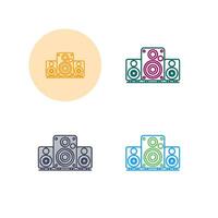 Speaker Vector Icon