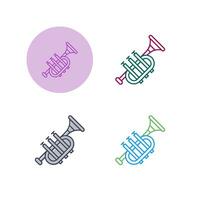 Trumpets Vector Icon