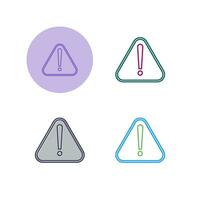 Warning Sign Vector Icon