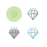 Diamond Vector Icon