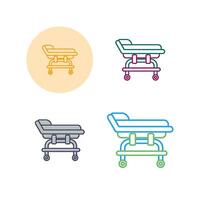 Stretcher Vector Icon