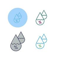 Humidity Vector Icon