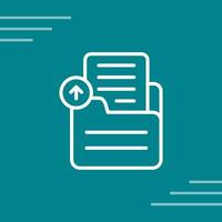 Document Upload Vector Icon