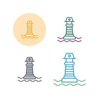 Lighthouse Vector Icon