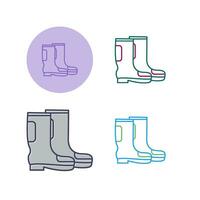 Rain Boots Vector Icon