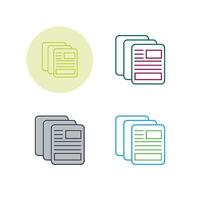 Document Vector Icon