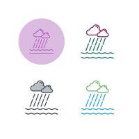 Monsoon Vector Icon