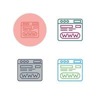 Browser Vector Icon