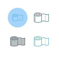 Toilet Paper Vector Icon