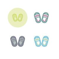 Slippers Vector Icon