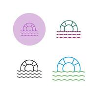 Float Vector Icon