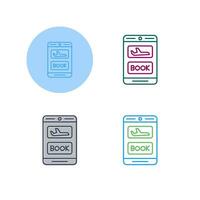 Online Booking Vector Icon