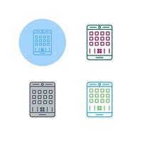 Mobiles App Vector Icon