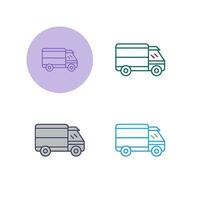 Delivery Truck Vector Icon