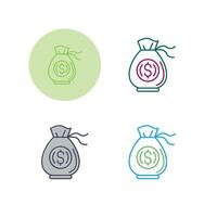 Money Bag Vector Icon