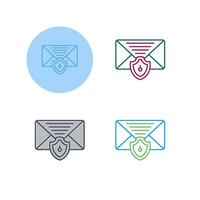 Mail Protection Vector Icon