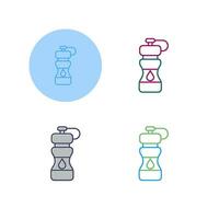 Water Bottle Vector Icon