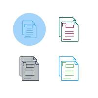 Document Vector Icon