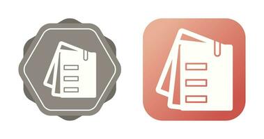Attached Documents Vector Icon