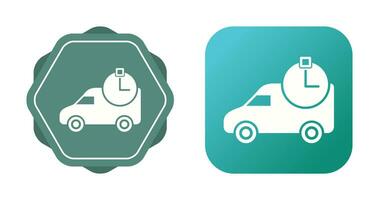 Time Based Delivery Vector Icon