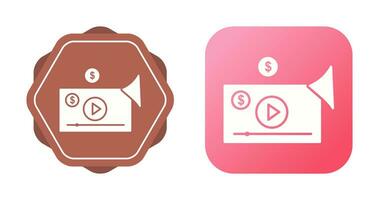 Video Marketing Vector Icon