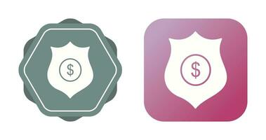 Dollar Badge Vector Icon