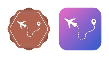 Plane Flying Vector Icon