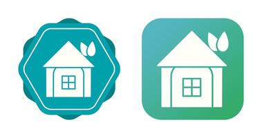 Eco friendly House Vector Icon