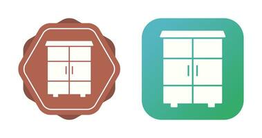 Shelves Cabinet Vector Icon