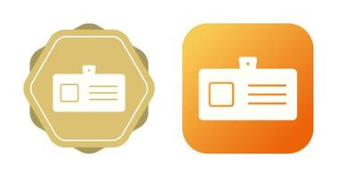 Identity Card Vector Icon