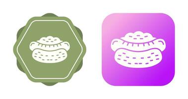 Hot Dog Vector Icon