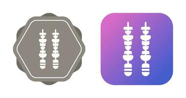 Skewer Vector Icon
