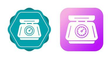 Weight Scale Vector Icon