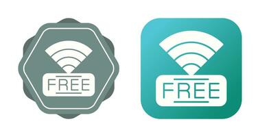 icono de vector wifi gratis