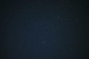 The starry sky. Multicolored stars and constellations. The night starry sky. photo