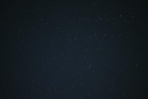 The starry sky. Multicolored stars and constellations. The night starry sky. photo