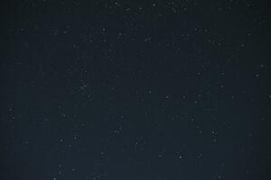 The starry sky. Multicolored stars and constellations. The night starry sky. photo