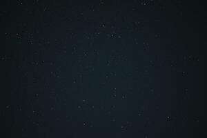 The starry sky. Multicolored stars and constellations. The night starry sky. photo